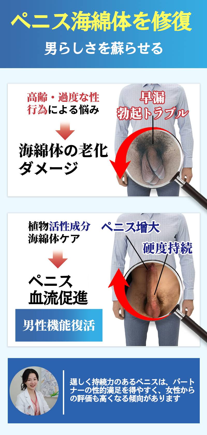 女を満たす、男の本能を解放！